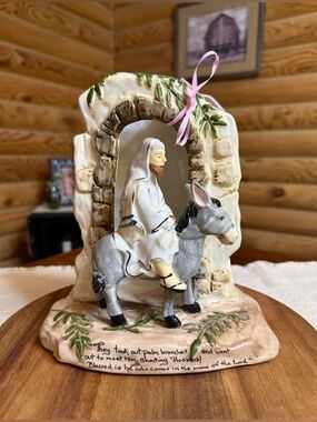 EASTER Passion Scene Blue Sky Clayworks Candle House